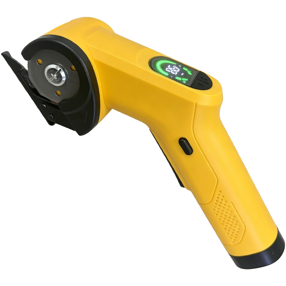 Power Tools Yellow - Yellow Cordless Electric Fabric Scissors Lithium