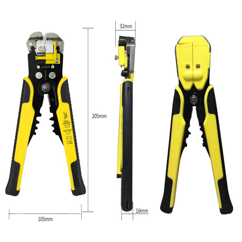 Power Tools Yellow - 【2026 New】Multifunctional Wire Stripper Cable Cutter