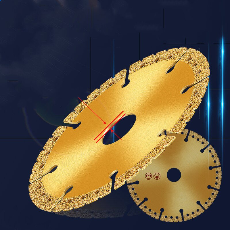 Power Tools Yellow - Vacuum Brazed Diamond Yellow Saw Blade