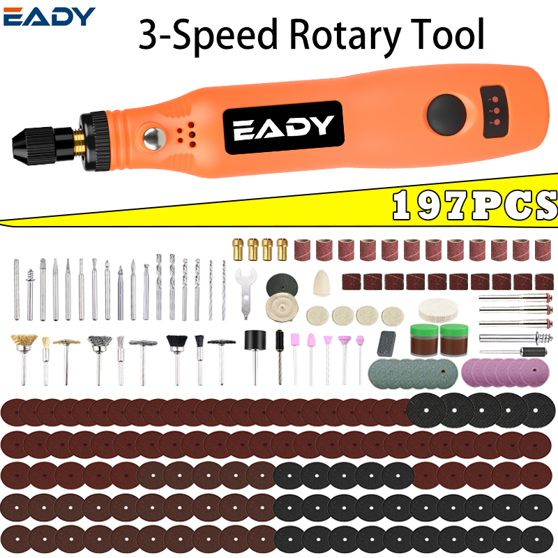 Power Tools Wood - USB Cordless Rotary Tool Kit –