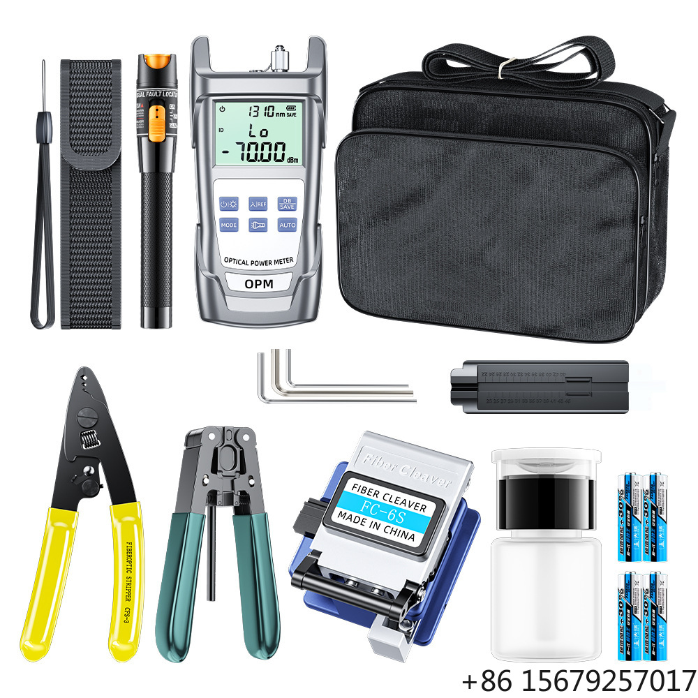 Power Tools Red - Fiber Optic Cold-Splice Kit Tool Set