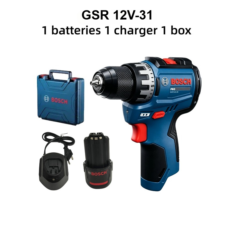 Power Tools Wood - Bosch Professional GSR 12V-31 Cordless Drill