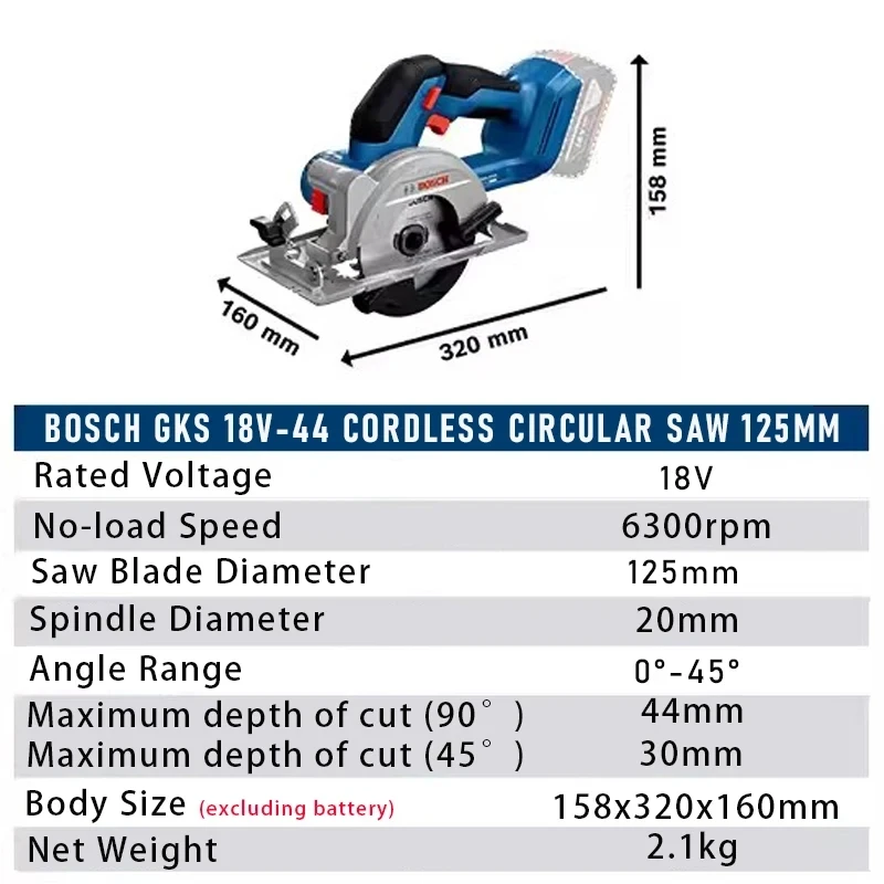 Bosch Cordless Circular Saw GK - Power Tools Wood review and price