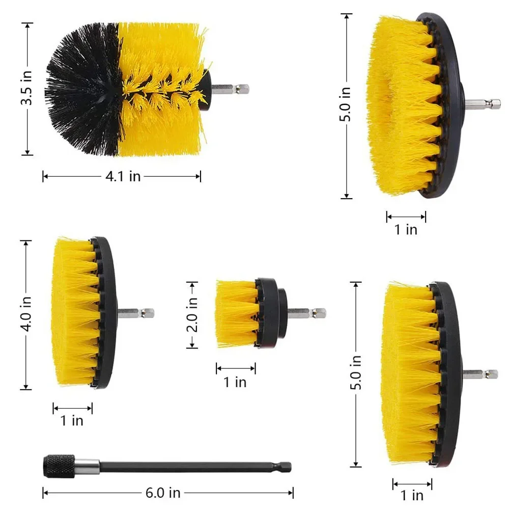 Drill Brush Attachment Set Pow - Power Tools For Windows review and price