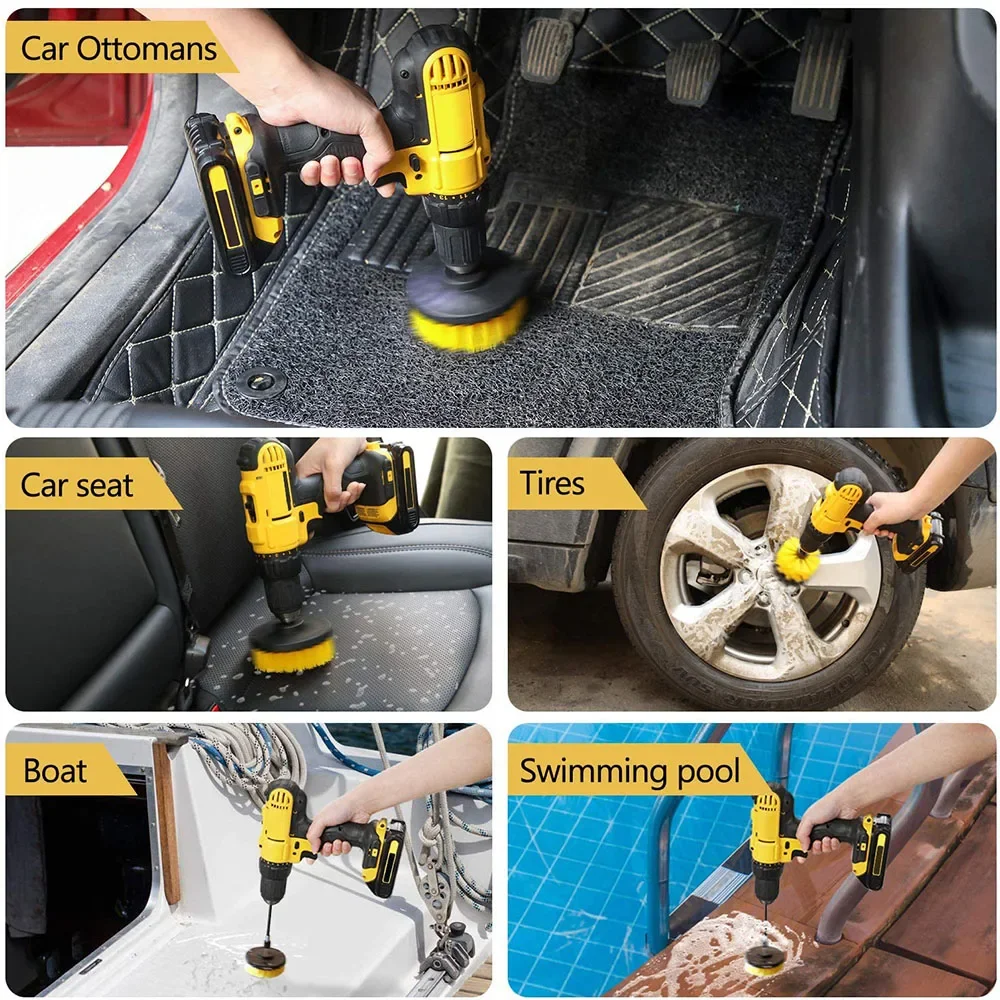 Drill Brush Attachment Set Pow - Power Tools For Windows review and price