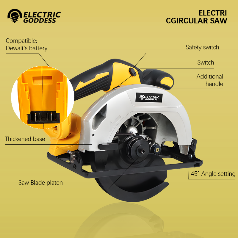 5000rpm 7inch Cordless Yellow  - Power Tools Yellow review and price