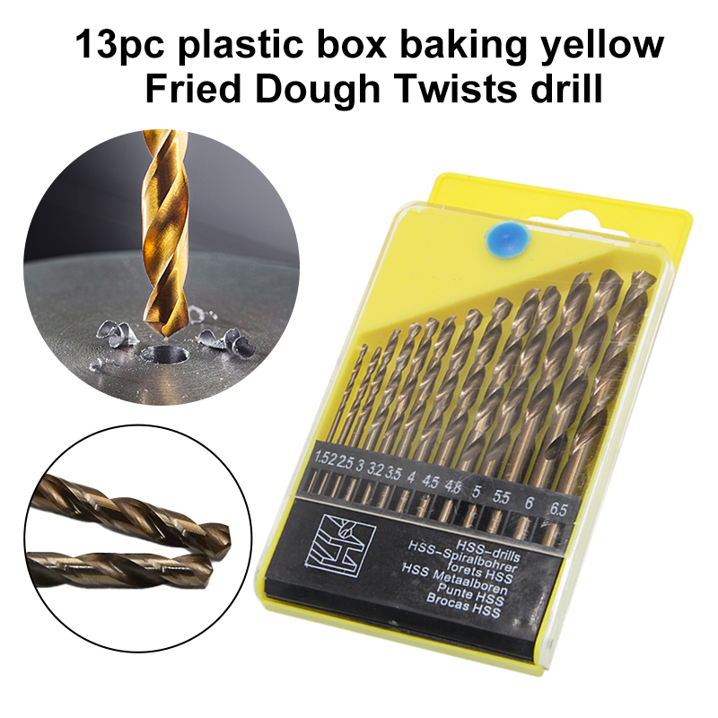 HSS baked yellow twist drill h - Power Tools Yellow review and price