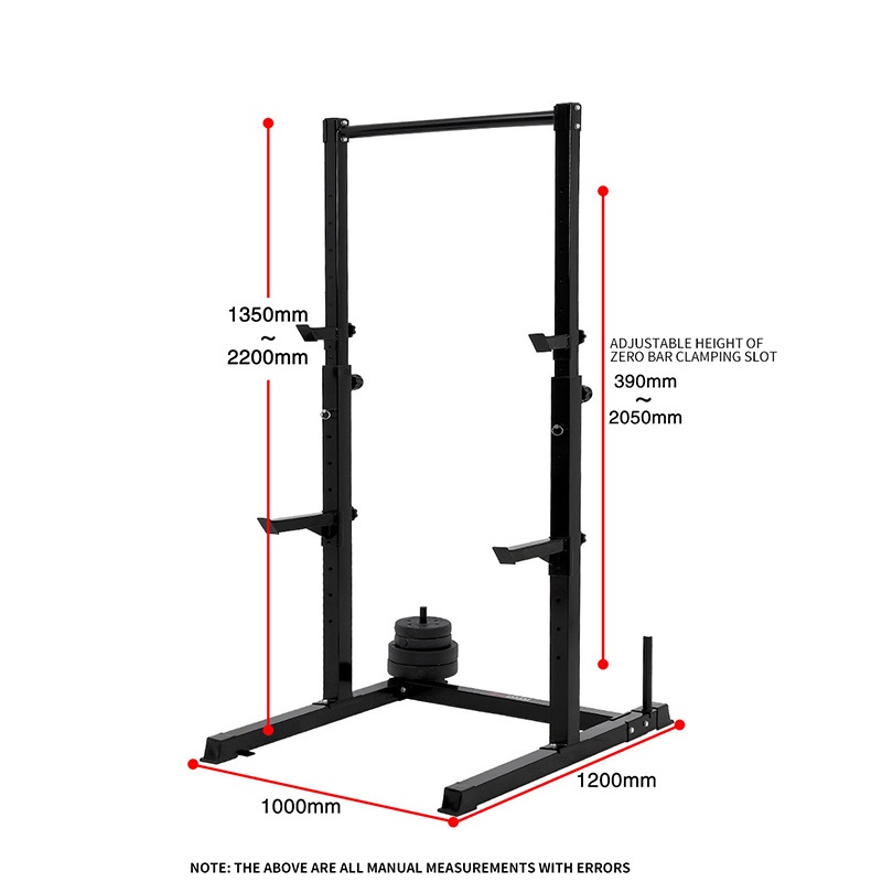 Adjustable Squat Rack Gym Squa - Power Quality Tools review and price
