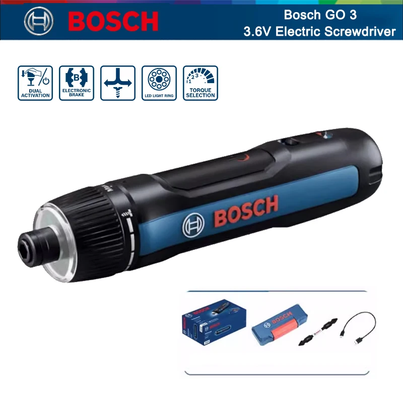 BOSCH Go 3 Electric Screwdrive - Power Tools Bosch review and price