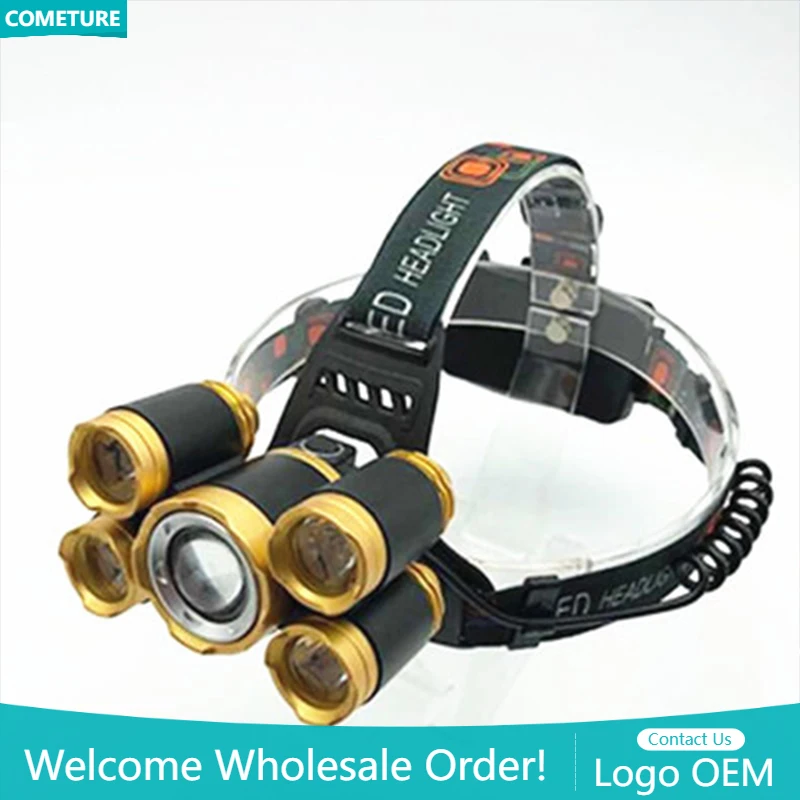 5LED T6 Head Lamp Zoom Flashli - Power Tools Zoom review and price