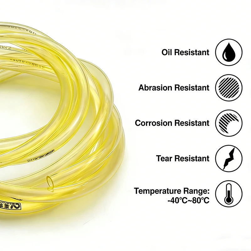 50cm/1/2/3M Yellow TPU Fuel Ga - Power Tools Yellow review and price