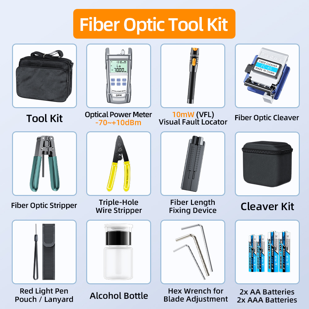 Fiber Optic Cold-Splice Kit To - Power Tools Red review and price