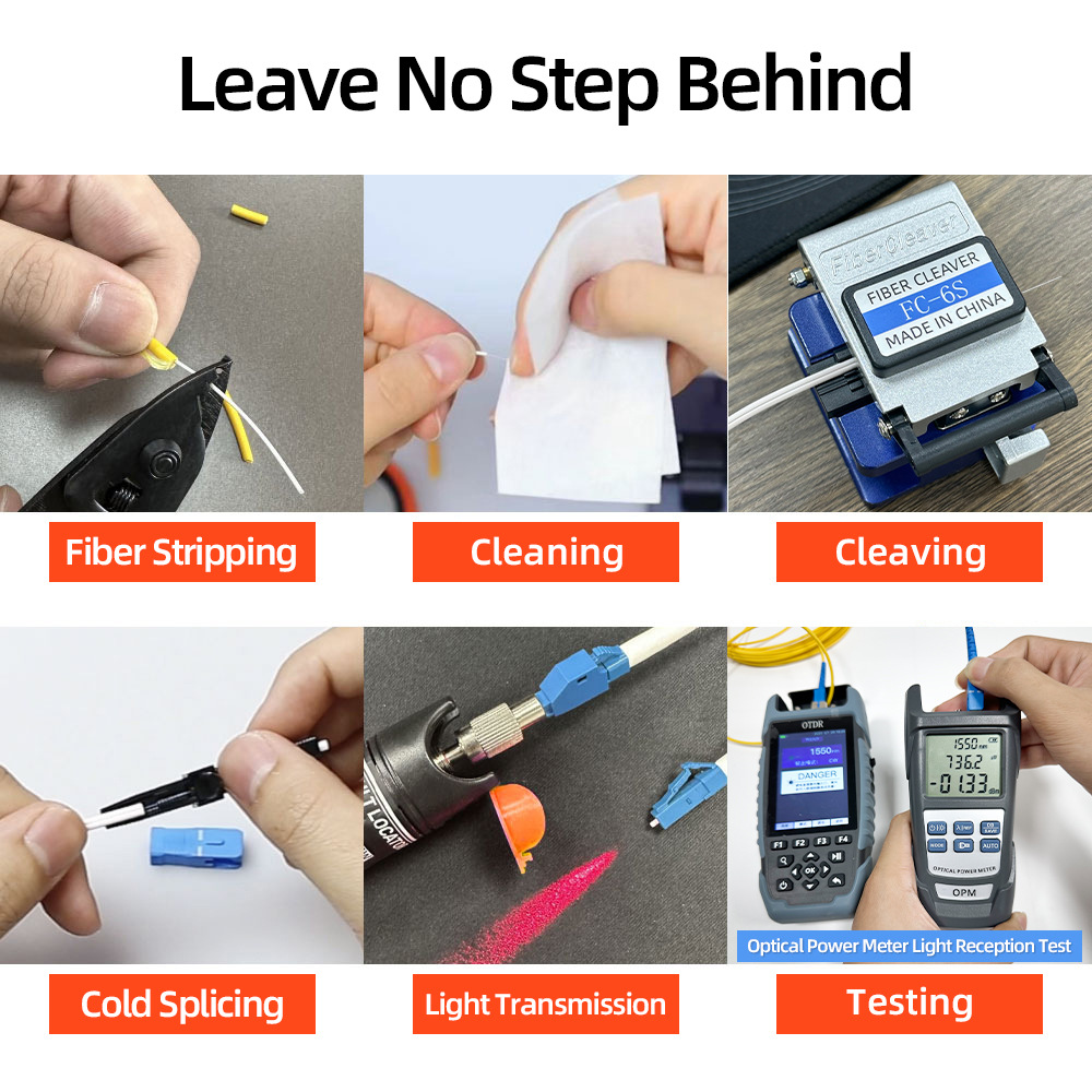 Fiber Optic Cold-Splice Kit To - Power Tools Red review and price