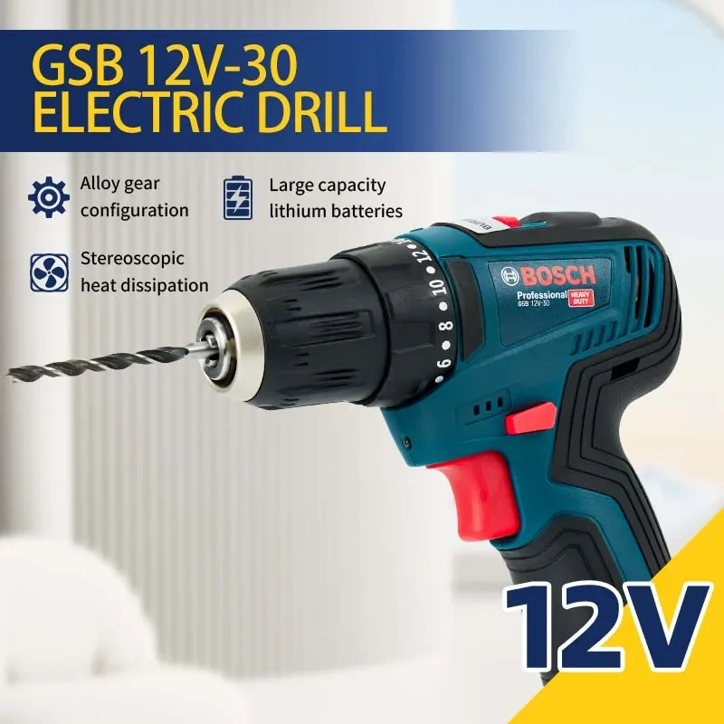 Bosch-GSB 12V-30 Professional  - Power Tools Bosch review and price