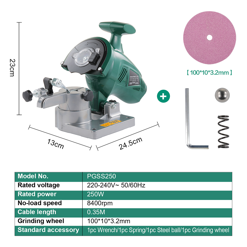 POSENPRO 250W ChainSaw Sharpen - Power Tools Review review and price