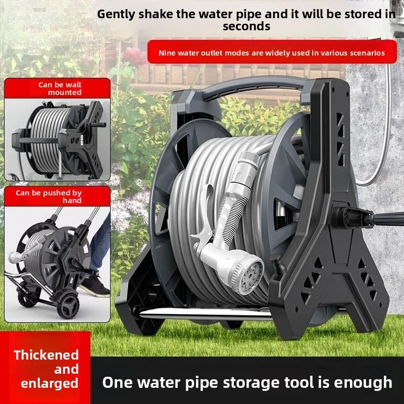 Premium Color Random Hose Reel - Power Tools Garden review and price