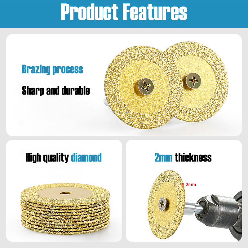 40mm Braze Diamond Saw Blade M - Power Tools Review review and price