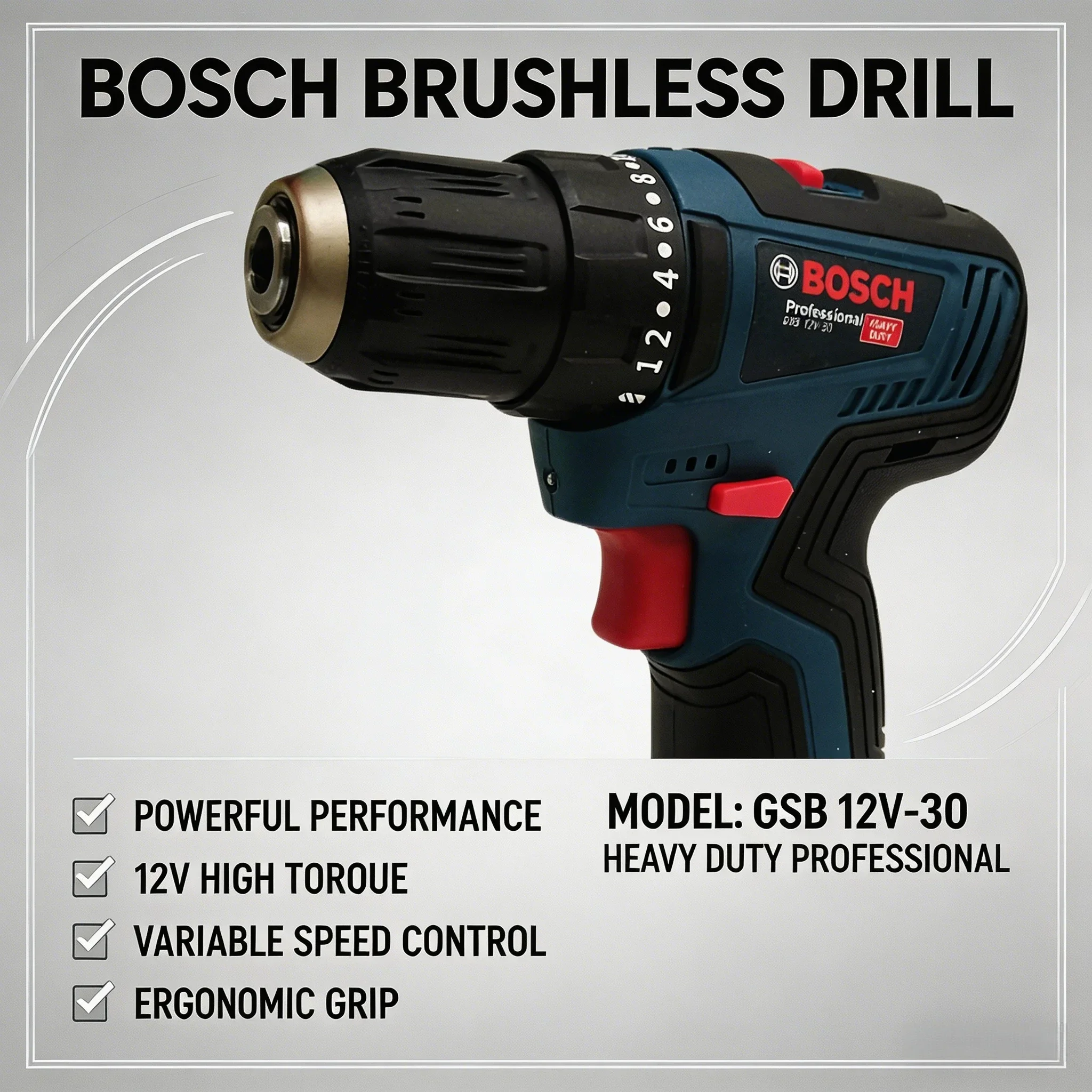 Bosch-GSB 12V-30 Professional  - Power Tools Bosch review and price