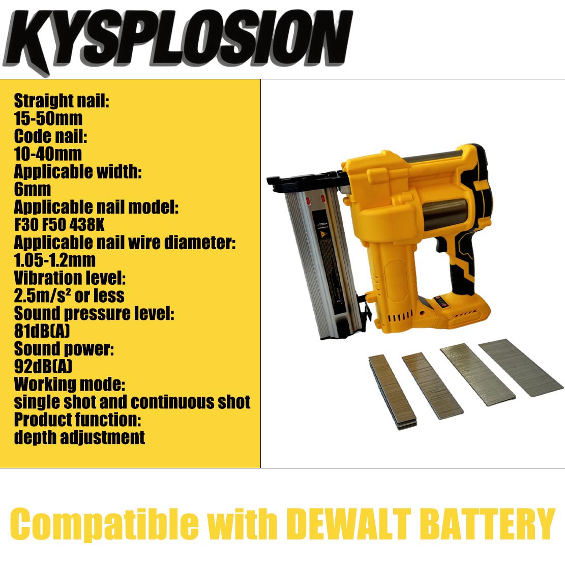 2in1 Brushless Electric Nail G - Staple Gun Electric review and price
