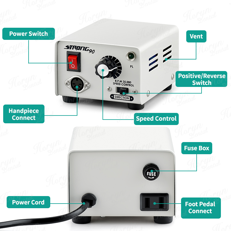65W Strong 90 Micromotor 102L/ - Power Tools Review review and price